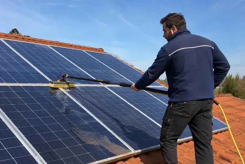 Nettoyage et entretien de panneaux solaires à Boussay